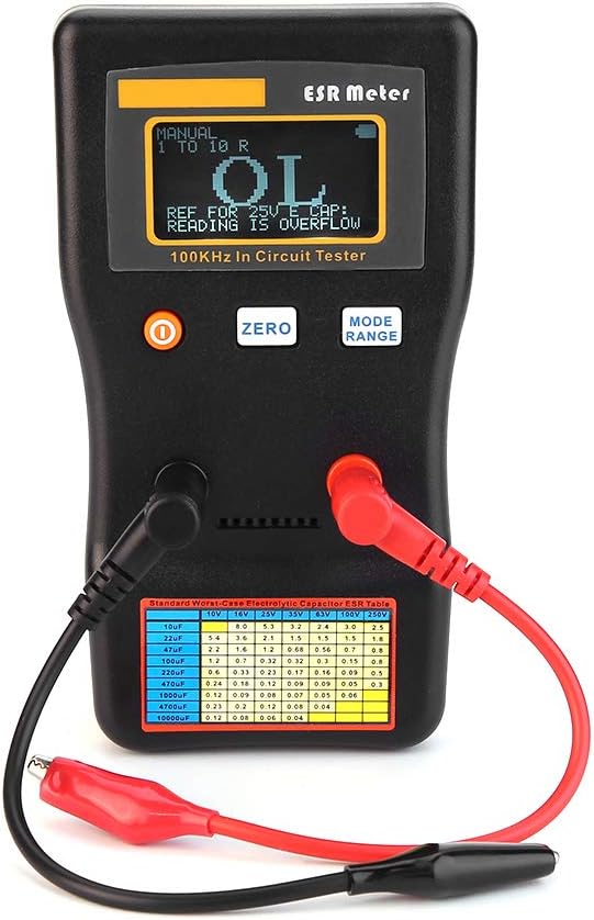 Auto Ranging ESR LCR Meter Capacitor Low Ohm Meter G769