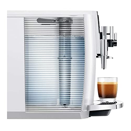 Piano White Automatic Espresso Machine with Glass Milk Container Y4449