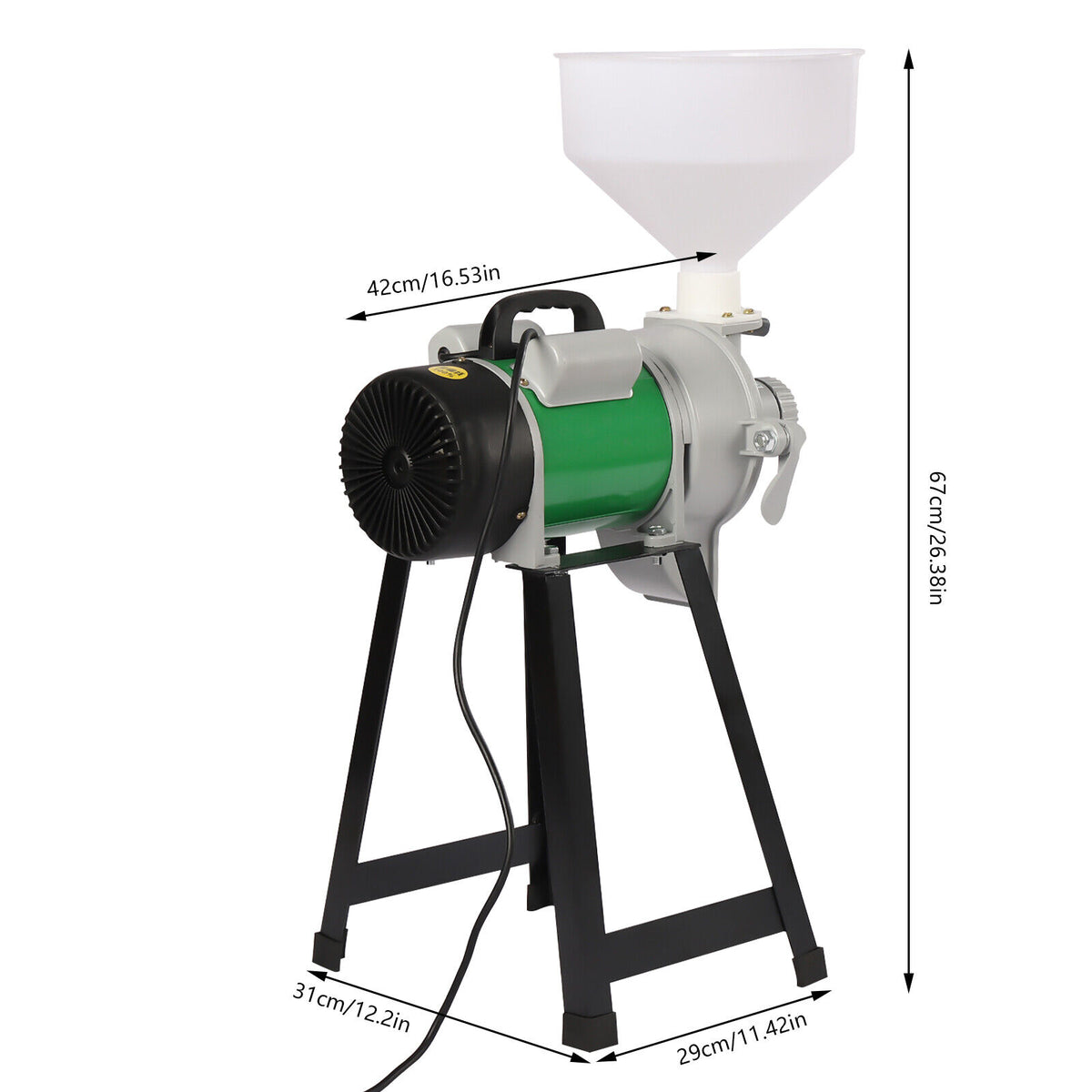 Electric Feed Mill Wet Cereals Grinder Feed Pellet Maker Q480240