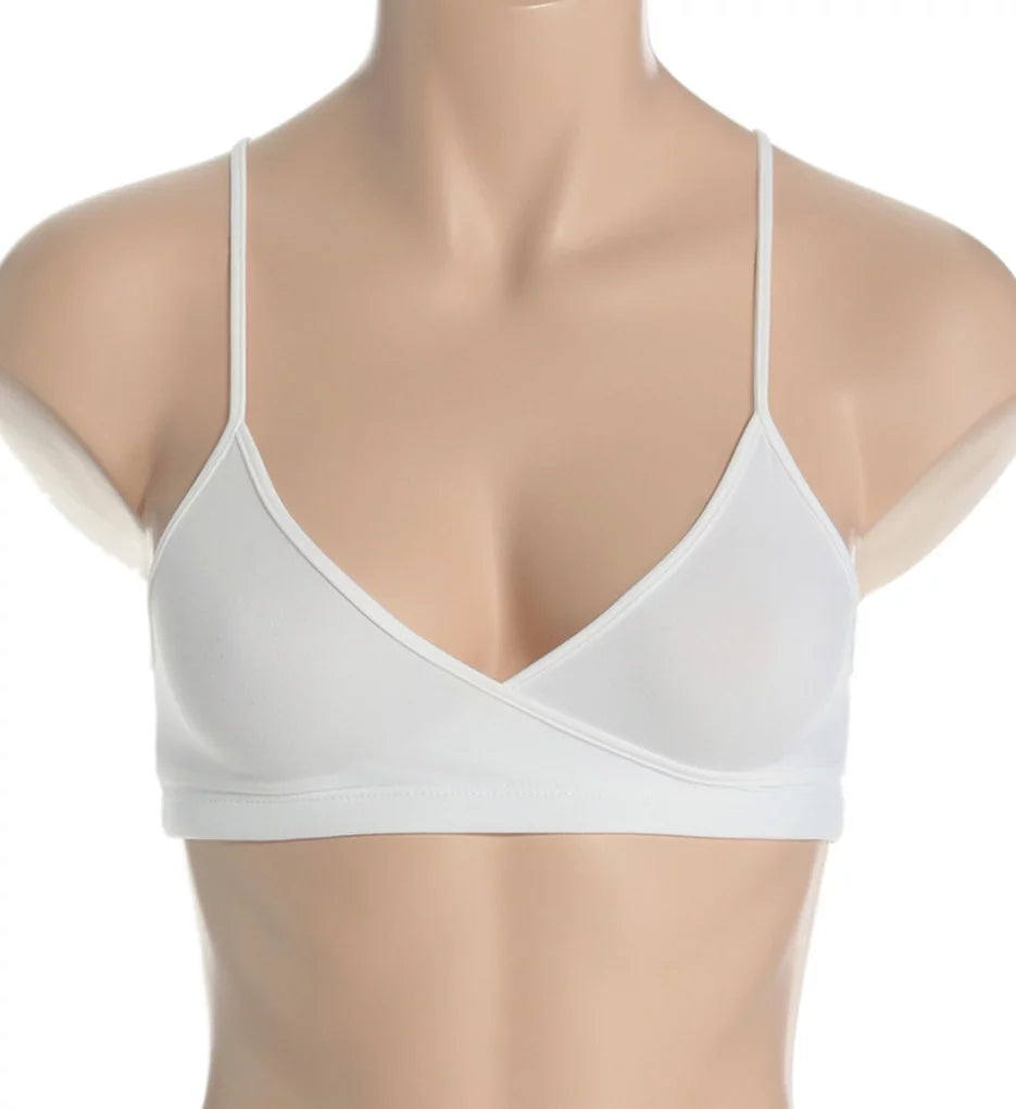 Silk Magic Microfiber Crossover Spaghetti Bra T70132
