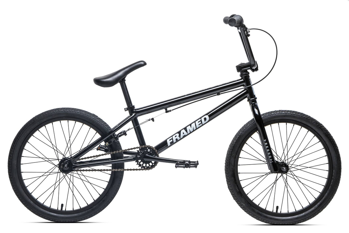 20" Black White BMX Bike Q877309