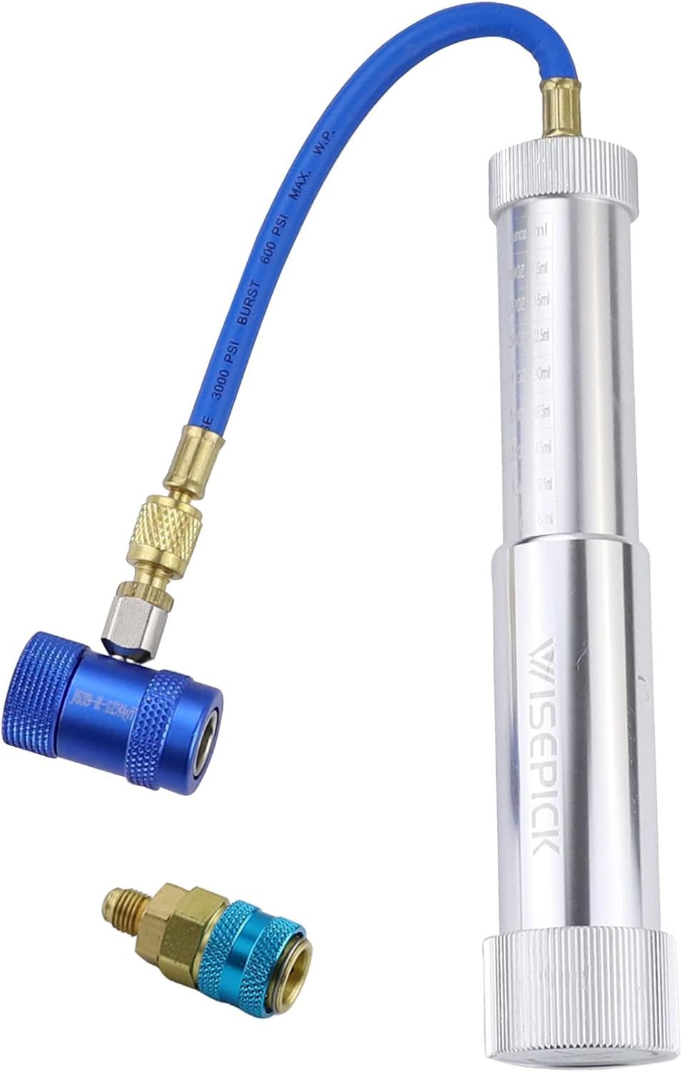 2 OZ Oil Injector Tool with Low Side Quick Coupler, Pack of 2 C636