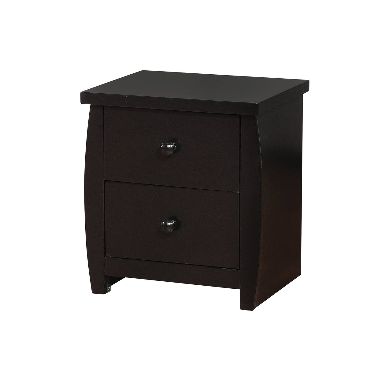 Black Nightstand H601