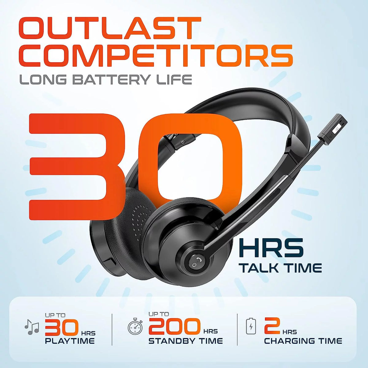 Bluetooth Headset with Stand & Dongle E787