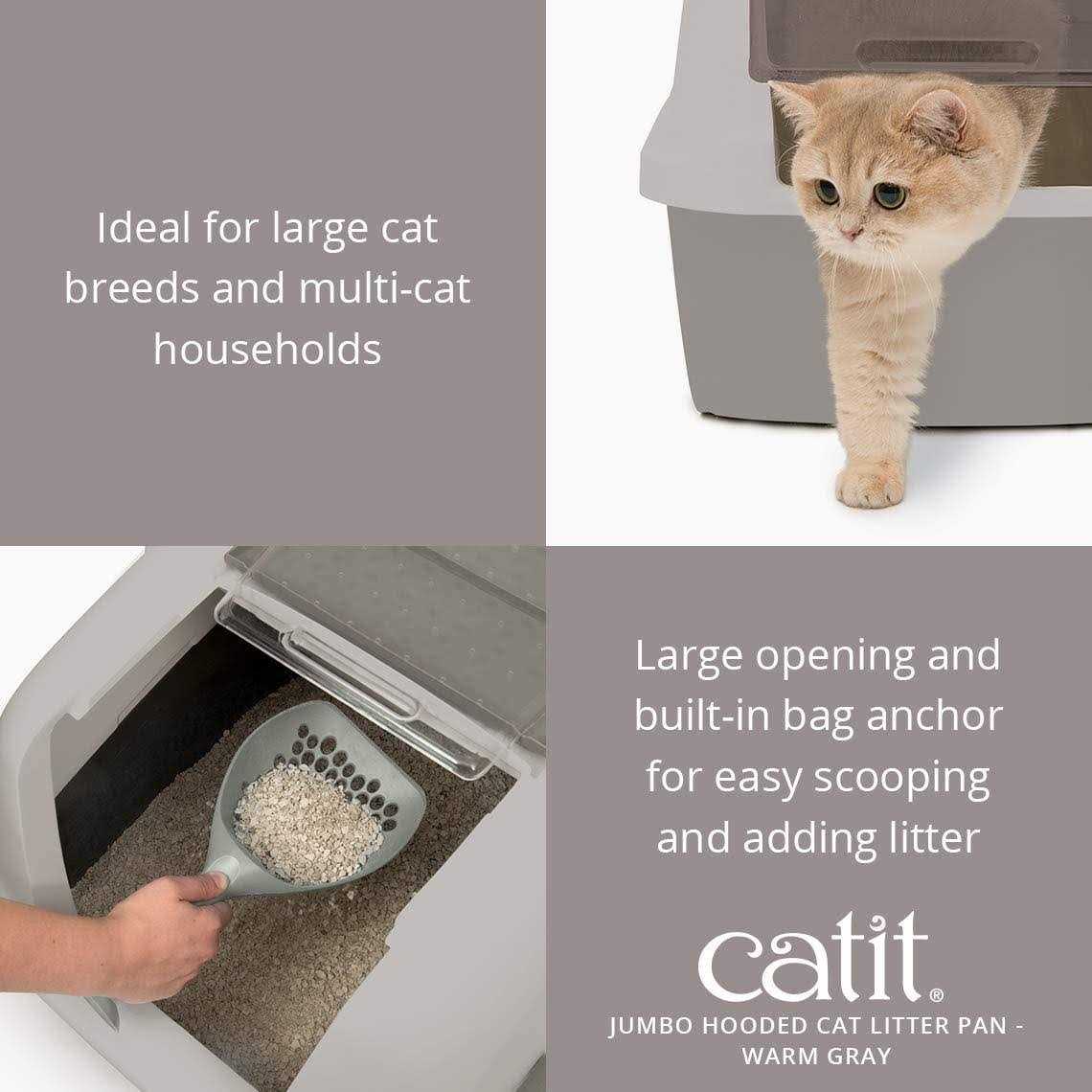 Hooded Cat Litter Pan W342933
