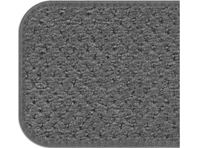Adhesive Carpet Stair Treads, Gray, 9 in. x 36 in., Set of 12 P41159