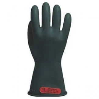 Black Class 0 Electrical Gloves, Size 10 U80593