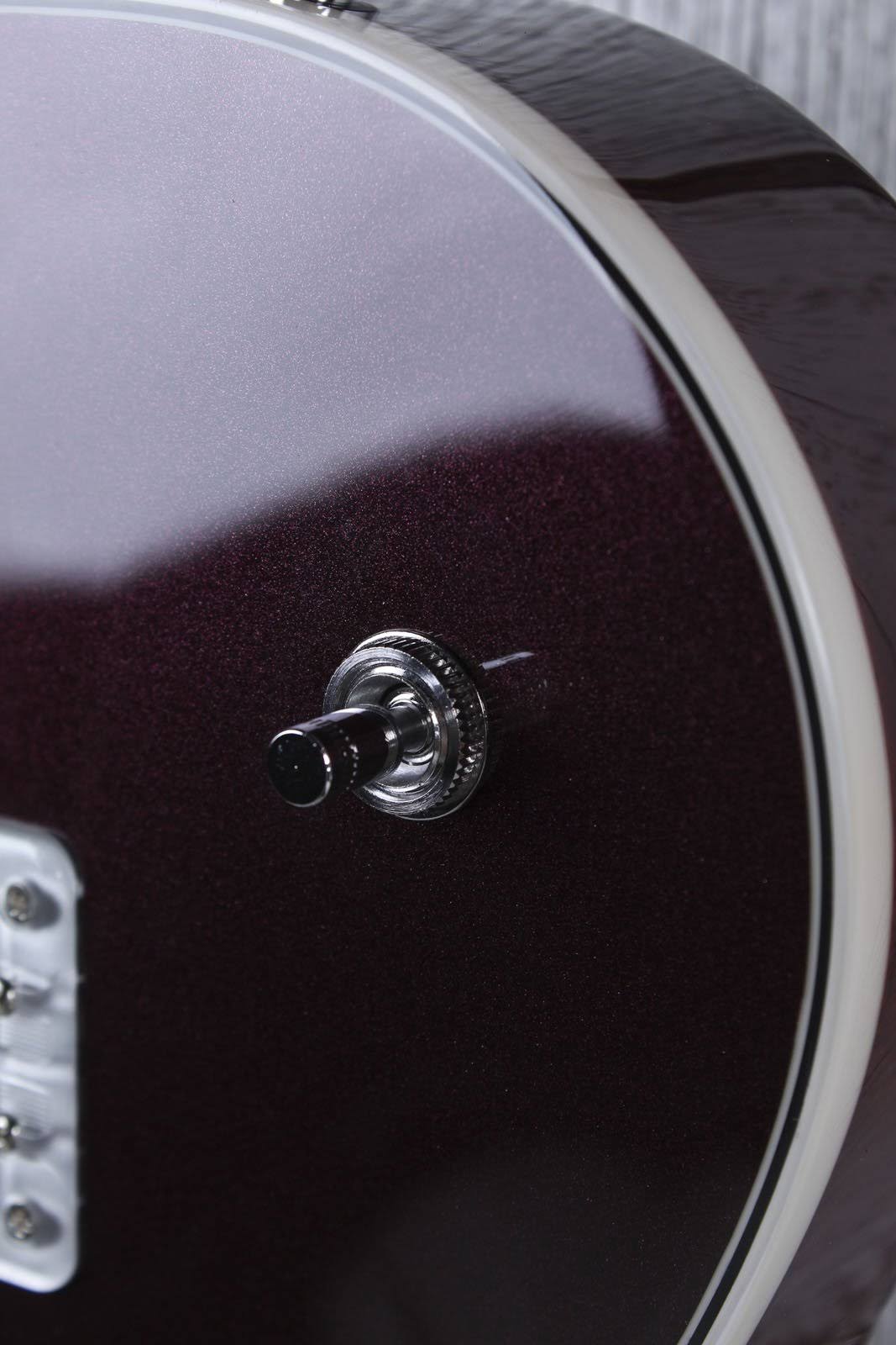 Left Handed Dark Cherry Metallic Electric Guitar U14728