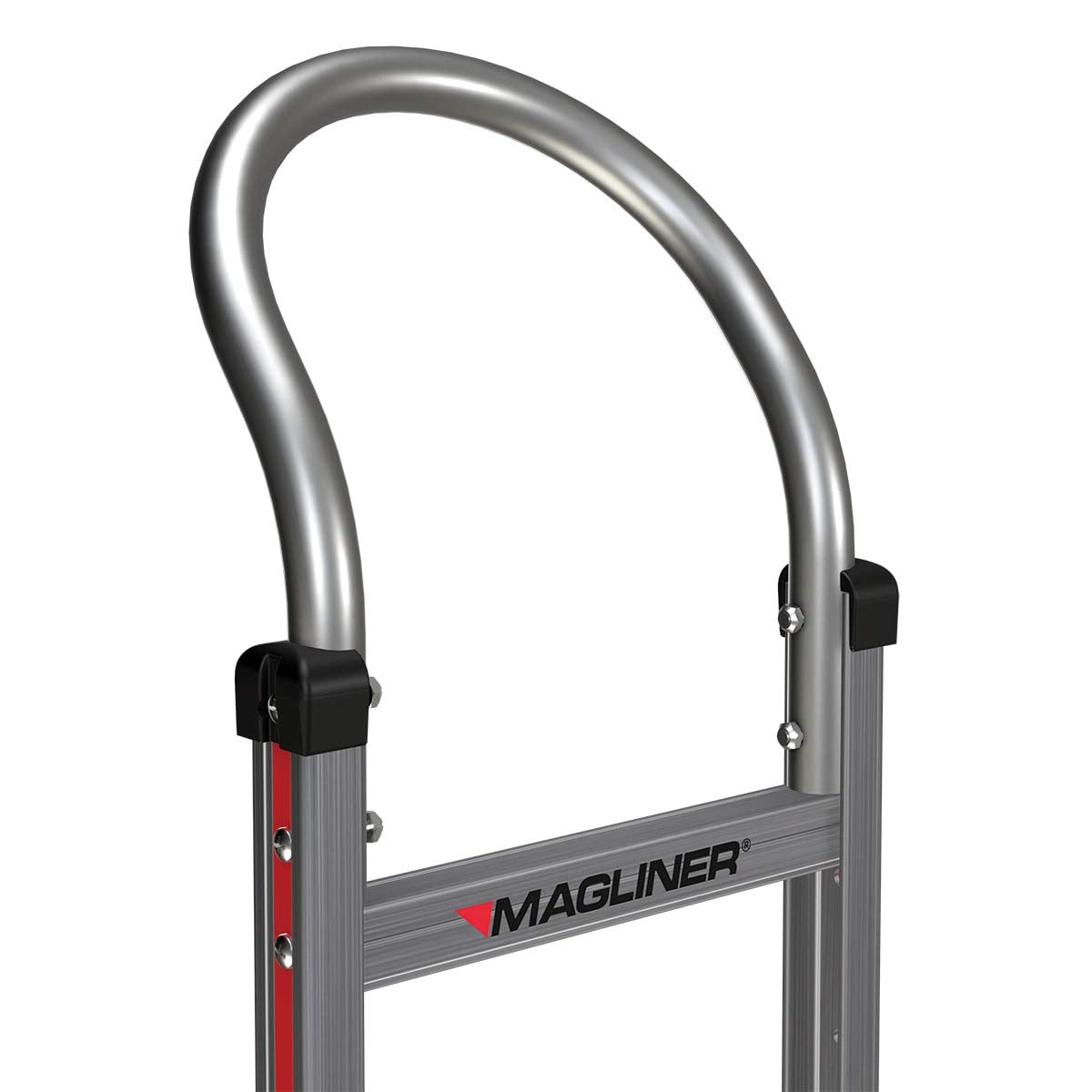 Aluminum Hand Truck with Horizontal Loop Handle, 500 lb Capacity R1727