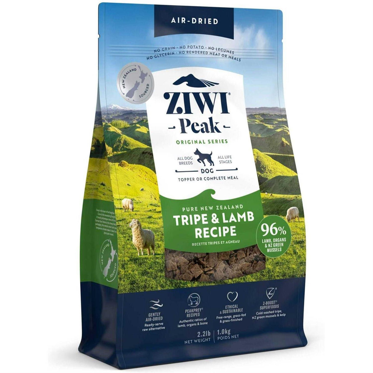 Air-Dried Tripe & Lamb Dog Food F57066