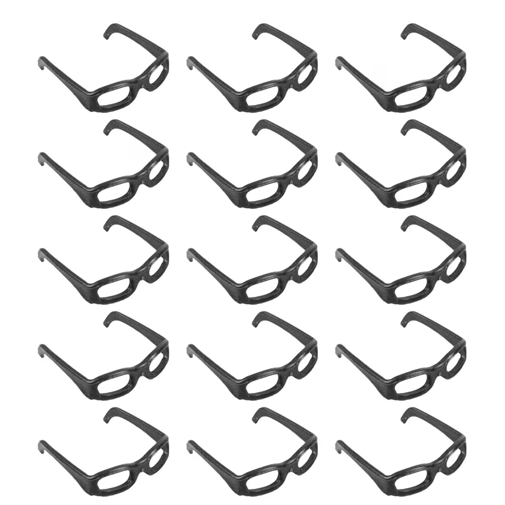 Black Frame Glasses Plastic 60 Pcs D491426