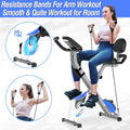 Foldable Magnetic Indoor Cycling Bike 220 lbs Capacity N829666