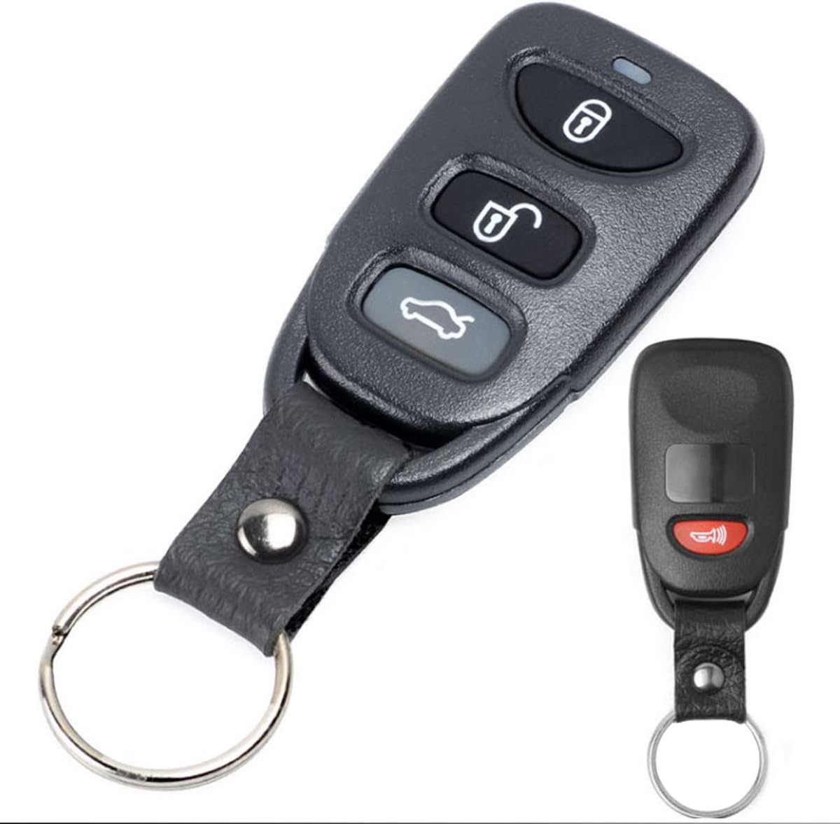 Black Pack of 2 Keyless Entry Remote Key Fob Case E37290