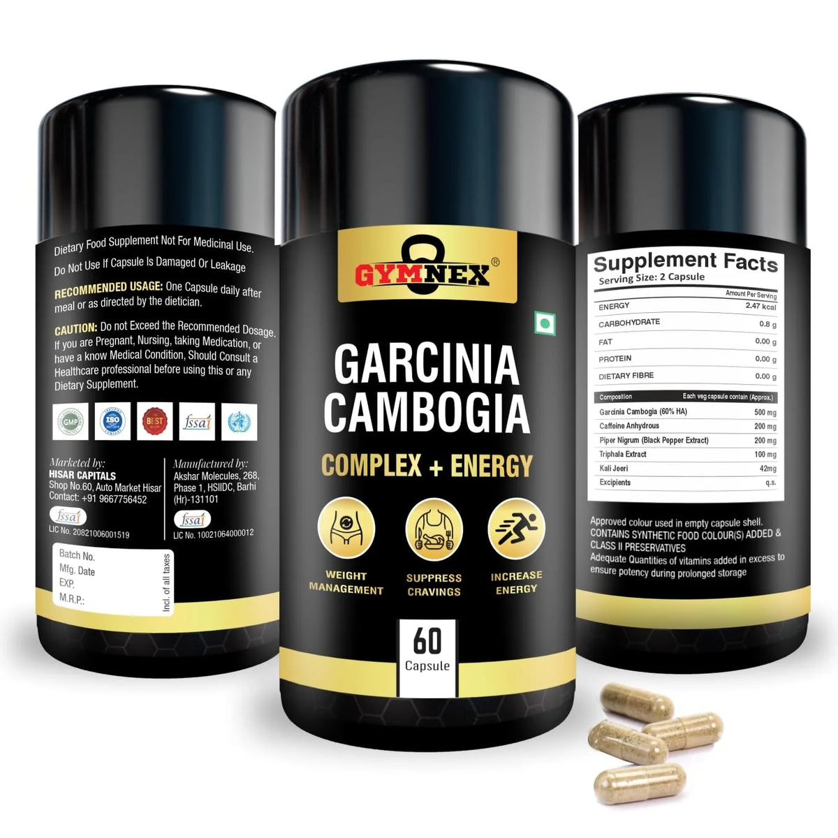 60 Capsules Fat Burner Weight Loss Product Q709945
