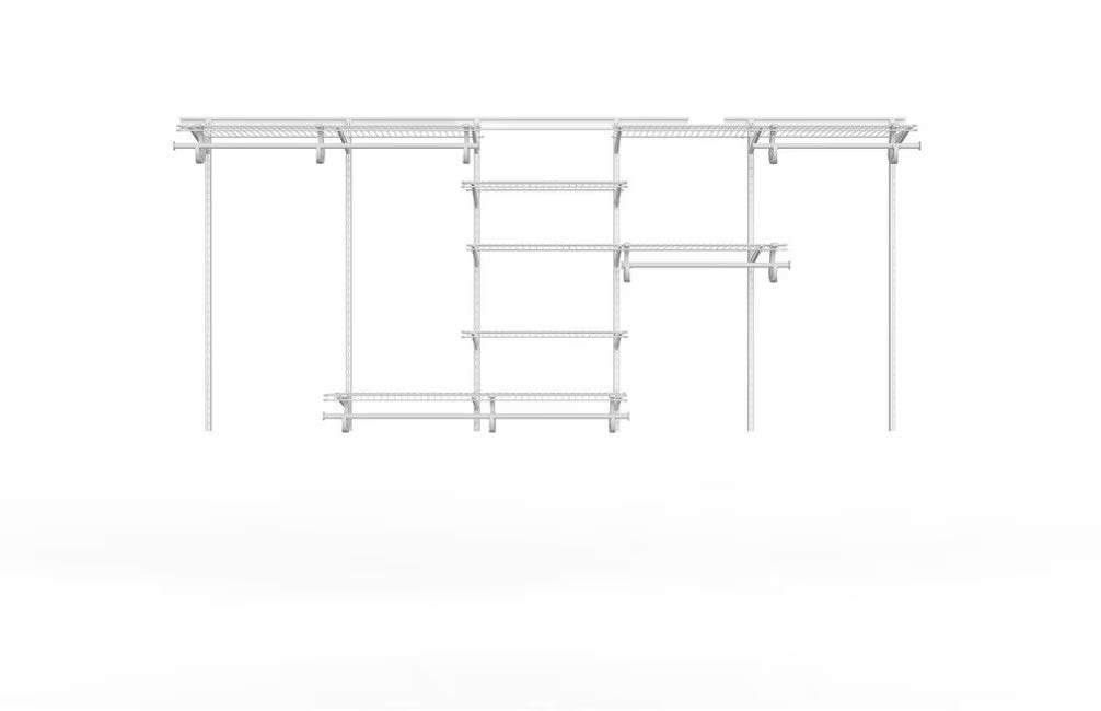 White Closet System Kit Z59122
