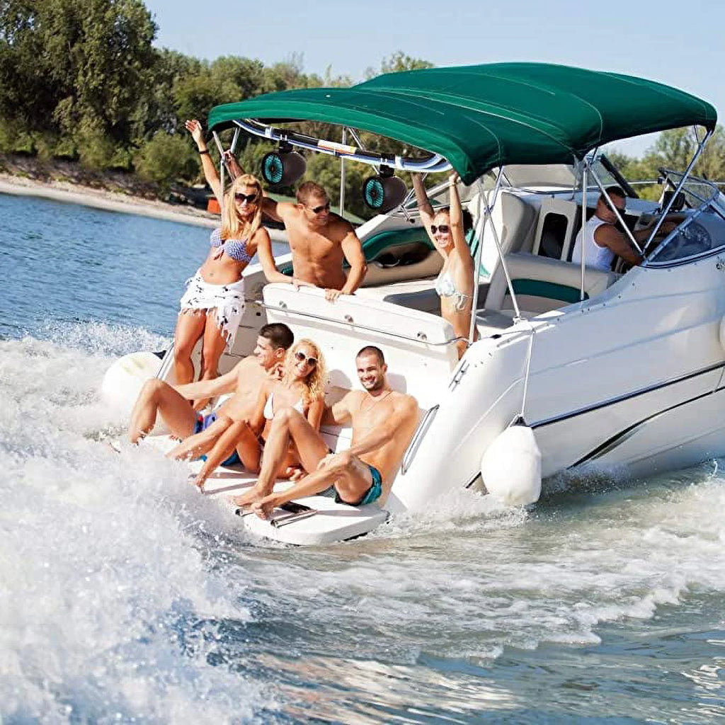 8 Inch Waterproof Marine Speakers with LED Lights A277