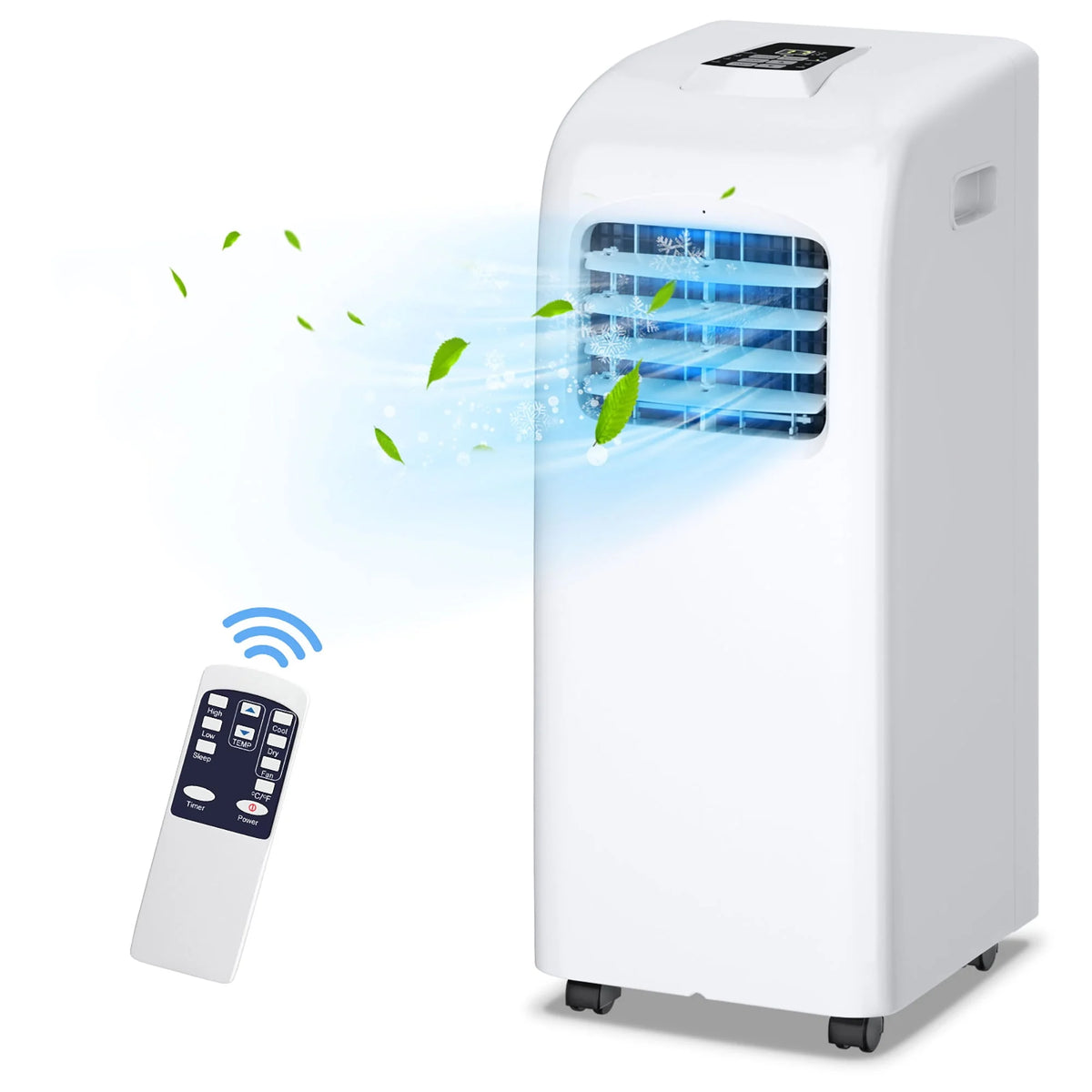 5500 BTU Portable Air Conditioner & Dehumidifier with Window Kit E977