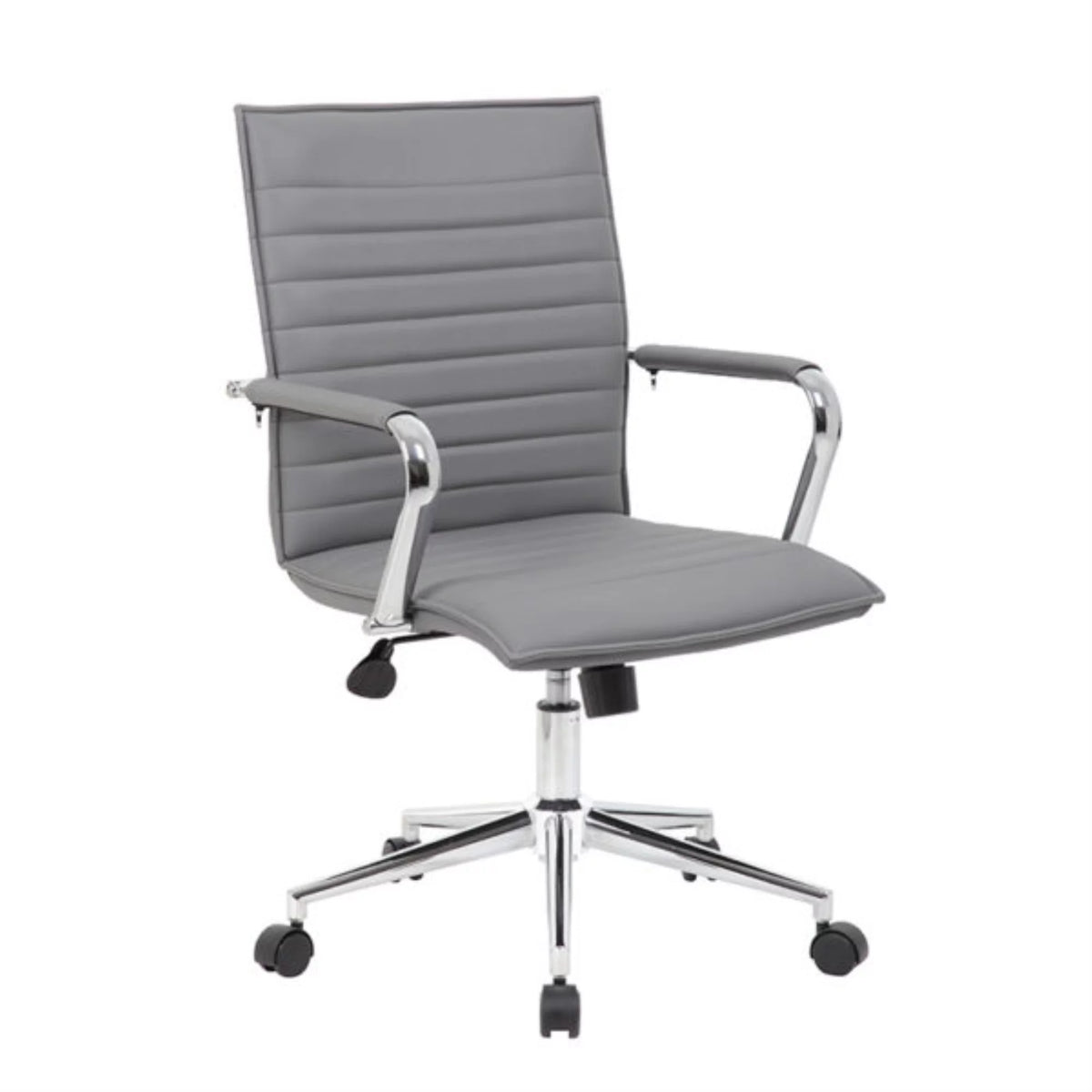Gray Adjustable Mid-Back Office Chair X347