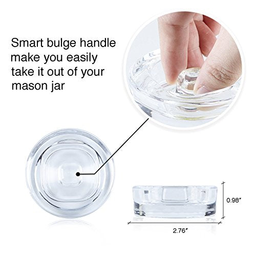 4-Pack Fermentation Glass Weights with Handle O527975
