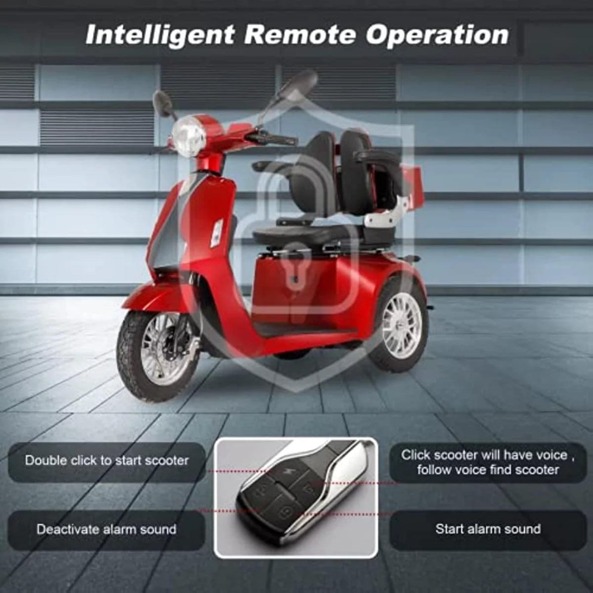 3 Wheel Mobility Scooter 500 Pounds A45998