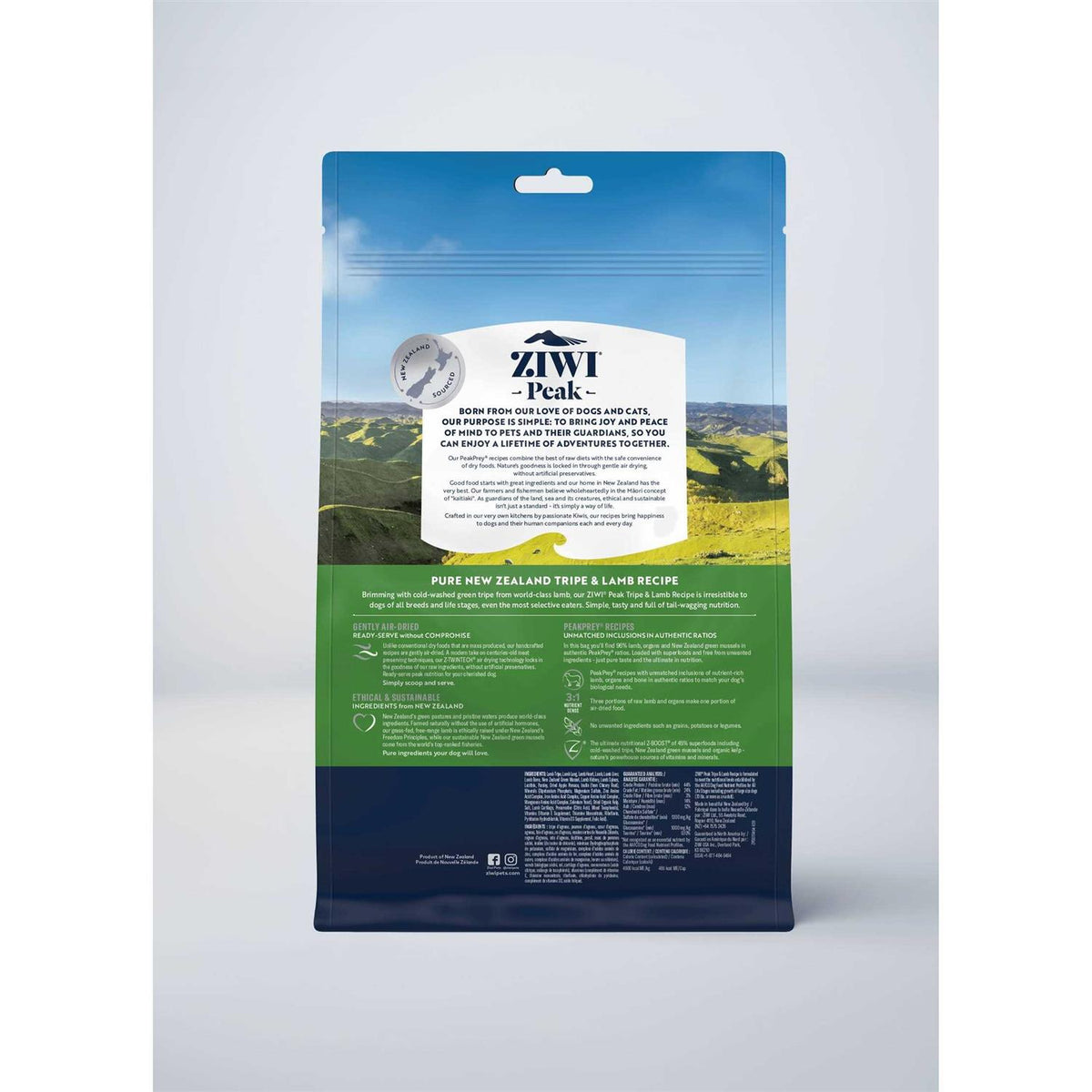 Air-Dried Tripe & Lamb Dog Food F57066