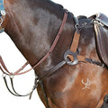 Black Leather Breastplate V97602