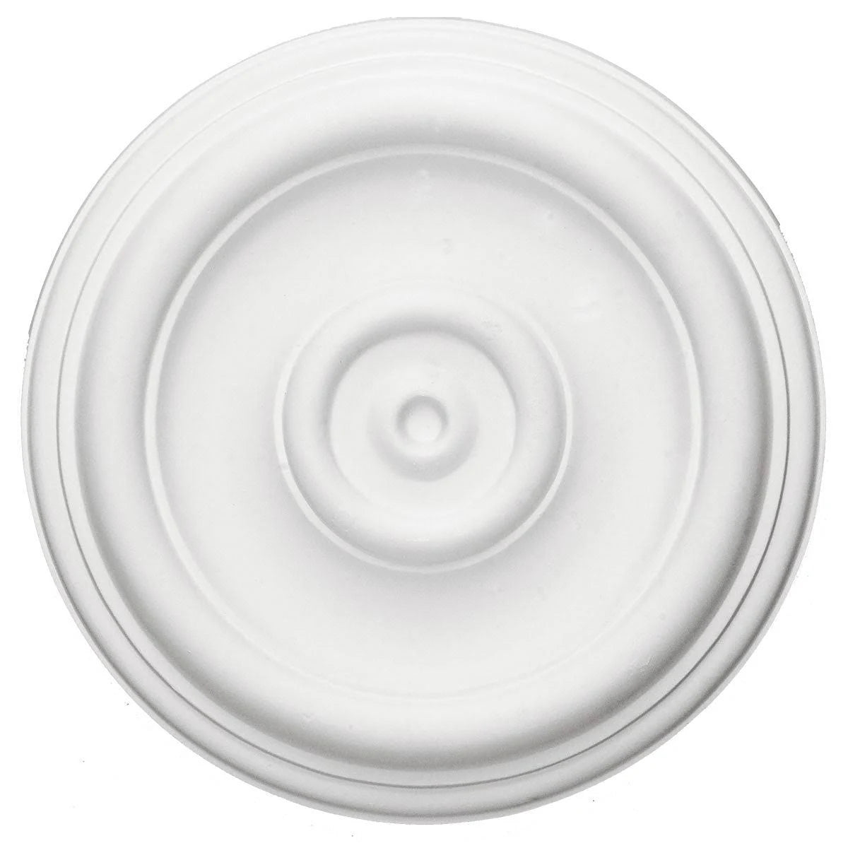 12 inch x 1 inch Hand-Painted Pearl White Ceiling Medallion G153032