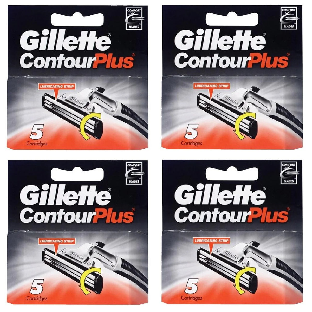 Refill Blade Cartridges, 5 Count (Pack of 4) N71366