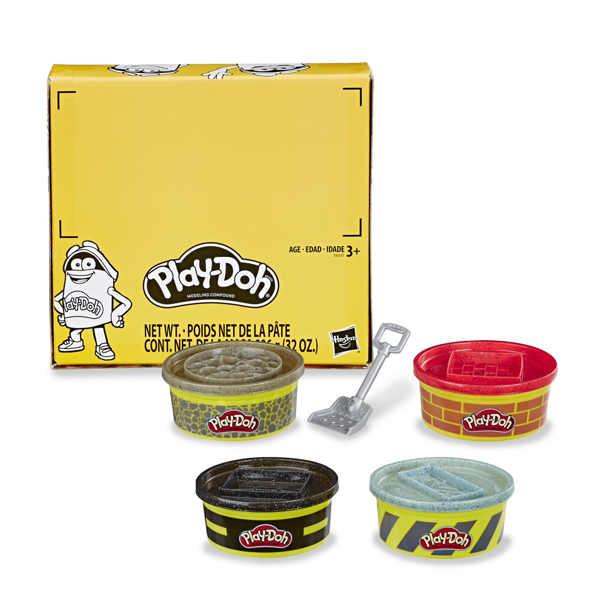 Play-Doh Compound Playset 4-Pack (32 Ounces Total) Y78053