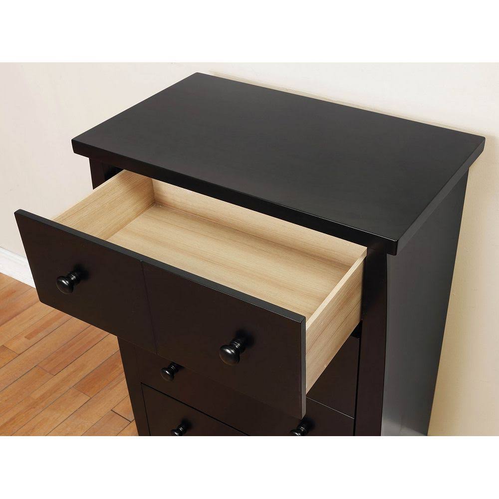 Black Nightstand H601