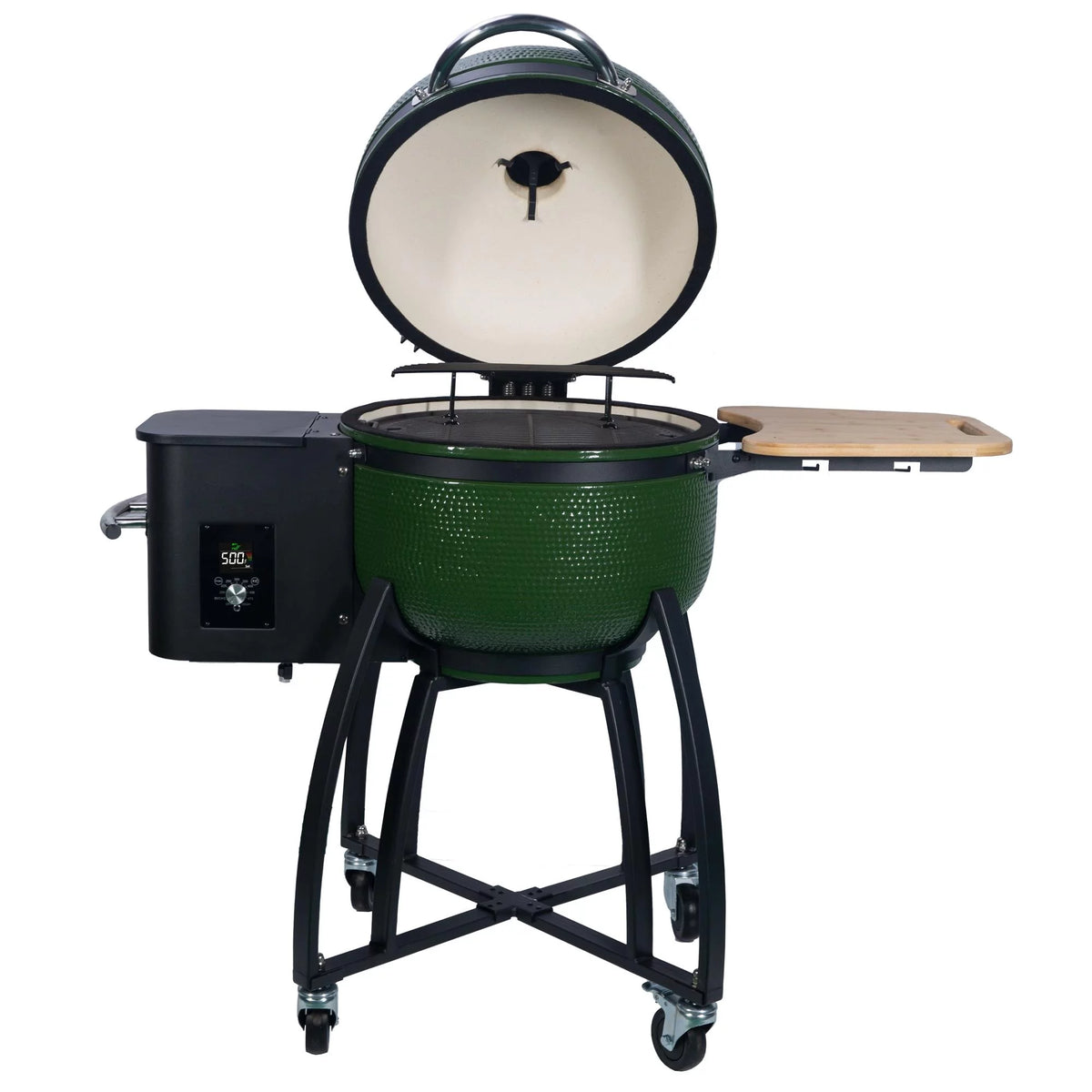 24 Ceramic Pellet Grill 4-in-1 Green O234