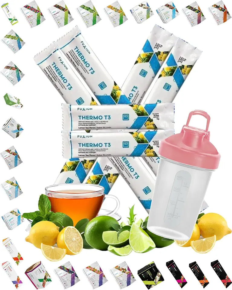 10 Single Serving Packets 12 Oz Shaker Bottle Steel Whisk Blender R98590